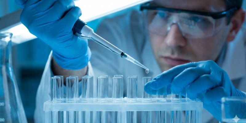 Precision laboratory assay testing for caffeine and nootropic ingredient potency.